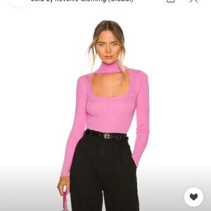 superdown Pink Long Sleeve Top